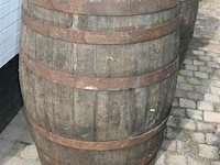 Houten wijnvat - afbeelding 2 van  4