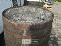 Houten wijnvat - afbeelding 3 van  4