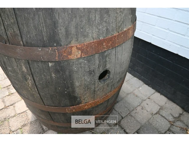 Houten wijnvat - afbeelding 4 van  4