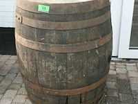 Houten wijnvat - afbeelding 2 van  5