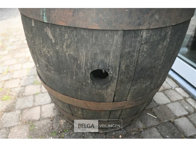 Houten wijnvat - afbeelding 5 van  5