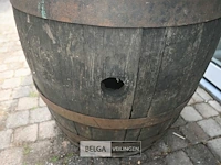 Houten wijnvat - afbeelding 5 van  5