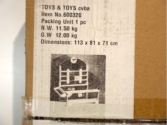 Houten winkeltje - afbeelding 2 van  3