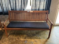 Houten zitbank - afbeelding 1 van  3