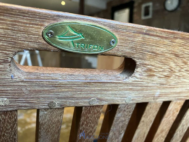 Houten zitbank - afbeelding 2 van  3