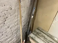 Houten zitbankje - afbeelding 2 van  3