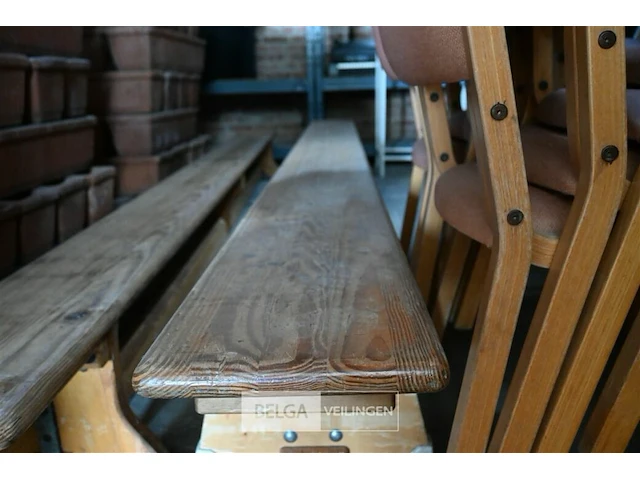 Houten zweedse bank - afbeelding 3 van  4