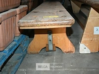 Houten zweedse bank - afbeelding 2 van  3