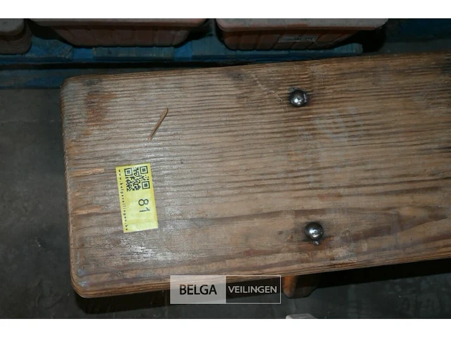 Houten zweedse bank - afbeelding 3 van  3