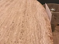 Houten/stenen tafel - afbeelding 6 van  7