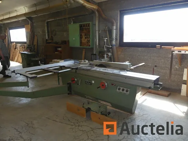 Houtfreesmachine en cirkelzaag combinatie met steton nf-blad incizer - afbeelding 1 van  16