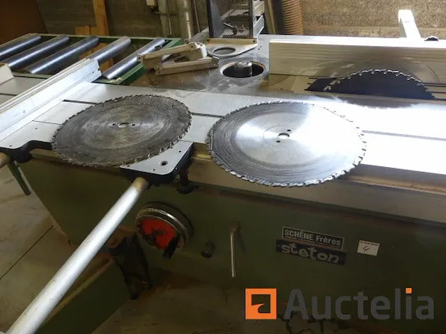 Houtfreesmachine en cirkelzaag combinatie met steton nf-blad incizer - afbeelding 12 van  16