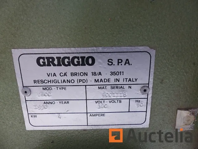 Houtfreesmachine griggio t200 - afbeelding 8 van  19