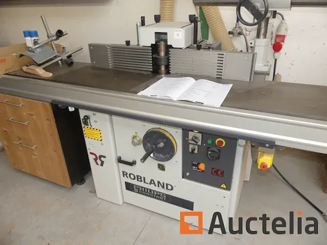 Houtfreesmachine met 4-roller trainer robland t120 tl - afbeelding 2 van  12
