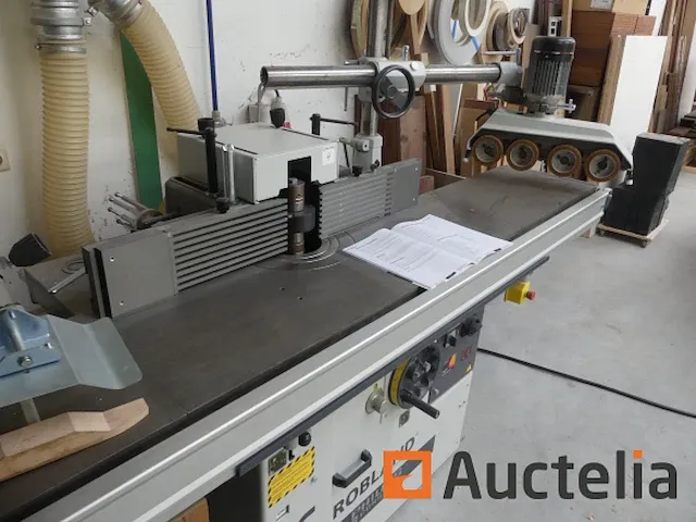 Houtfreesmachine met 4-roller trainer robland t120 tl - afbeelding 1 van  12