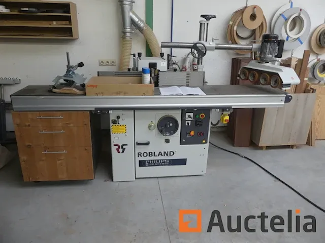 Houtfreesmachine met 4-roller trainer robland t120 tl - afbeelding 6 van  12