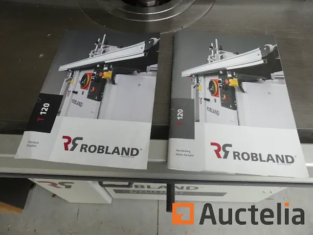 Houtfreesmachine met 4-roller trainer robland t120 tl - afbeelding 8 van  12