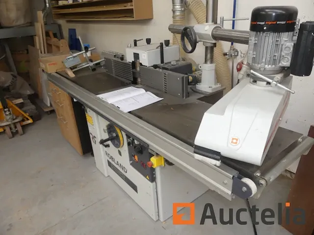 Houtfreesmachine met 4-roller trainer robland t120 tl - afbeelding 10 van  12