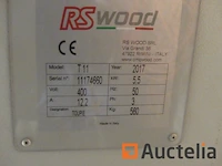 Houtfreesmachine met rs wood t11 3-roller trainer - afbeelding 17 van  19