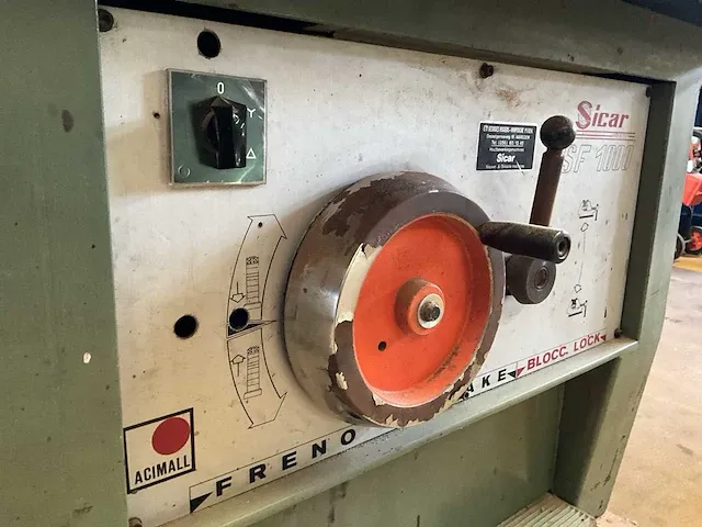 Houtfreesmachine sicar sf 1000 + toebehoren - afbeelding 8 van  17