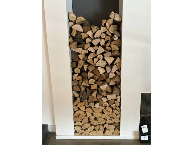 Houthaard igreen l 825/635 incl. haardwand - afbeelding 5 van  6