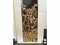 Houthaard igreen l 825/635 incl. haardwand - afbeelding 5 van  6