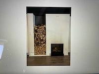 Houthaard igreen l 825/635 incl. haardwand - afbeelding 6 van  6