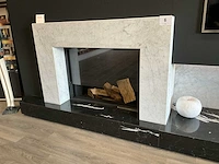 Houthaard igreen l 825/635 incl. haardwand - afbeelding 2 van  9