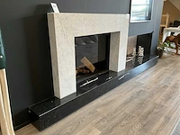 Houthaard igreen l 825/635 incl. haardwand - afbeelding 8 van  9