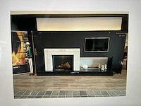 Houthaard igreen l 825/635 incl. haardwand - afbeelding 9 van  9