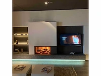 Houthaard kalfire heat pure 85 incl. haardwand - afbeelding 6 van  13