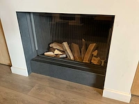 Houthaard kalfire w100/61f incl. haardwand - afbeelding 6 van  12