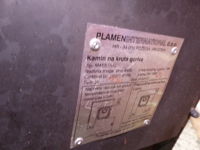 Houtkachel plamen maestral - afbeelding 4 van  4