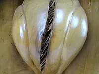 Houtsculpture uil - afbeelding 3 van  4