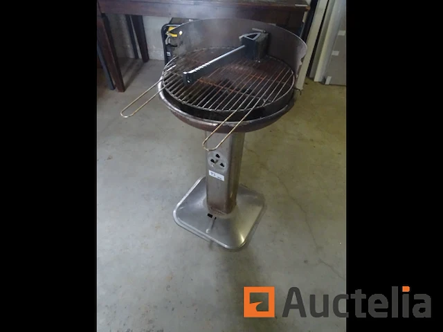 Houtskoolbarbecue, ijzeren borstel - afbeelding 4 van  7