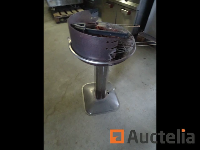Houtskoolbarbecue, ijzeren borstel - afbeelding 6 van  7