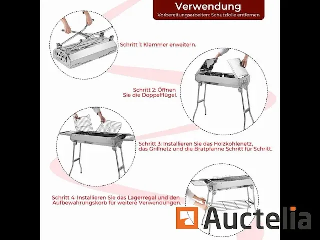 Houtskoolgrill - afbeelding 5 van  6