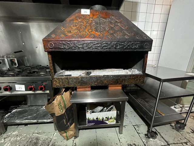 Houtskoolgrill - afbeelding 2 van  2