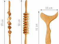 Houttherapie massage set - afbeelding 2 van  3