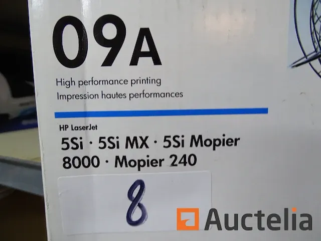 Hp 09a zwarte laserjet inktcartridge - afbeelding 2 van  4