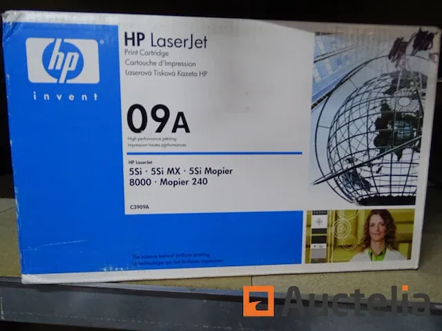 Hp 09a zwarte laserjet inktcartridge - afbeelding 4 van  4