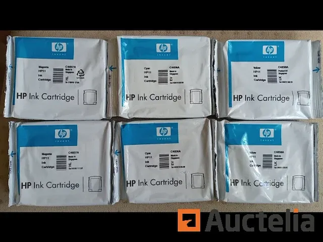 Hp 10 en 11 inktcartridges - afbeelding 4 van  4