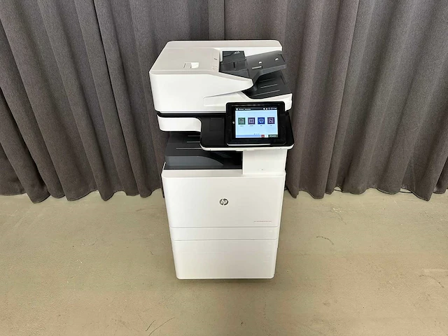 Hp color laserjet managed flow mfp e77825 - multifunctionele laserprinter - afbeelding 1 van  11