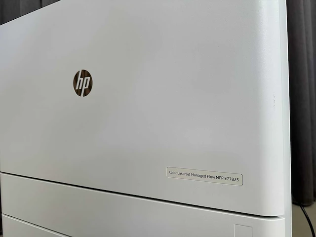 Hp color laserjet managed flow mfp e77825 - multifunctionele laserprinter - afbeelding 9 van  11