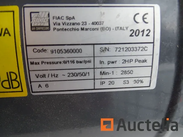 Hp compressor bruin 2,0 - afbeelding 3 van  5