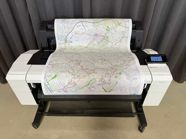 Hp designjet t1600 - a0 plotter - afbeelding 10 van  13