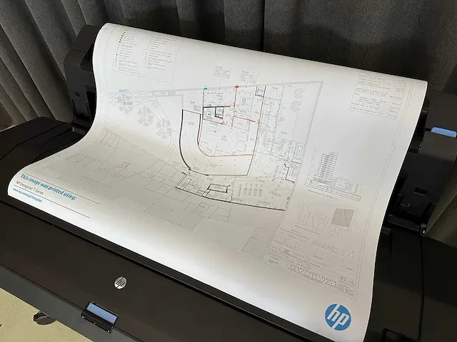 Hp designjet t930 a0 plotter - afbeelding 11 van  12