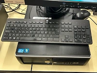 Hp desktop + scherm en toebehoren - afbeelding 4 van  5