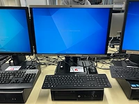 Hp desktop + scherm en toebehoren - afbeelding 1 van  5