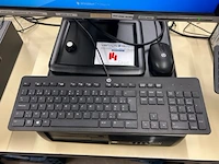 Hp desktop + scherm en toebehoren - afbeelding 4 van  5